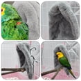 thumbnail image 4 of ColoMX 2 unids creativo pájaro nido loro jaula jaula suave mascota manta invierno cálido pájaro nido, 4 of 8