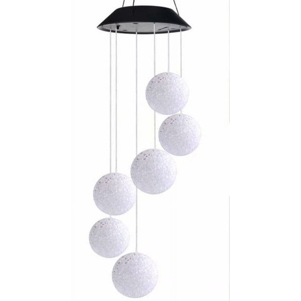 Luz LED solar de carillón de viento, luz de mariposa que cambia de color para jardín, patio, porche, decoración móvil para exteriores o interiores, regalo de cumpleaños de Navidad para hija y madre.