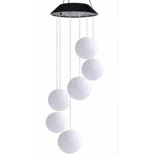 Luz LED solar de carillón de viento, luz de mariposa que cambia de color para jardín, patio, porche, decoración móvil para exteriores o interiores, regalo de cumpleaños de Navidad para hija y madre.
