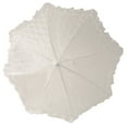 thumbnail image 1 of PFP 36" Lace Baby Bridal Shower Umbrella Parasol - Ivory, 1 of 2