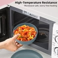 thumbnail image 5 of BIMZUC Portable Wheat Straw Camping Mess Kit for 1, Outdoor Picnic Dinnerware Set with Bowl, Plate, Cup, Utensils, Lightweight Eco-Friendly Camping Gear, Orange, 7.87 inches / 20 cm, 5 of 6
