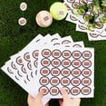 thumbnail image 3 of 625pcs Football Helmet Stickers 1.1 Inch Hamburger Stickers Self Adhesive Helmet Stickers Hamburger Round Stickers Waterproof Hamburger Helmet Decal for Youth Football Baseball Hockey Trophy, 3 of 7