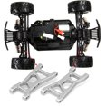 thumbnail image 4 of Front Suspension Arm  Rear Front Suspension Arm Aluminium Alloy Front Rear Lower Suspension Arm RC Part Accessory For FS 1/18 Car Silver, 4 of 8