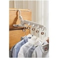 VOAVEKE Storage And Organization,Five-hole Folding Clothes Drying Rack ...