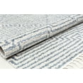 thumbnail image 5 of Rugs America BT20B Slowburn Stripe/Diamond Modern White Area Rug, 2'6" x 4', 5 of 6