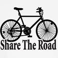 thumbnail image 3 of CafePress - Share The Road T Shirt - Light T-Shirt Kids XS-XL, 3 of 4