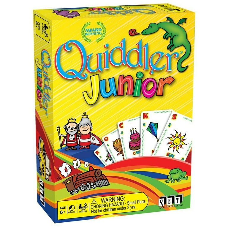 Set Enterprises Quiddler Junior - Fun and Educational Game