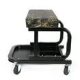 thumbnail image 3 of Mossy Oak Rolling Mechanic Stool with Tool Tray, 350 lb Capacity, Creeper, Padded, Camo print, 3 of 9