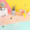 thumbnail image 2 of Cat Wand Toy Interactive Funny Fake Feather Cat Teaser Toy Kitten Wand with Bell, 2 of 10