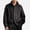 Black, variant on Big and Tall Mens Turtleneck Cardigan Sweater Cable Knit Vintage Casual Button Down Sweaters with Pockets Size 3XL