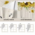thumbnail image 5 of Cute Pig Swag Curtains for Kitchen/Bedroom/Living Room, County Sunflowers Truck Farmhouse Black White Plaid Scalloped Curtains 63 Inch Long, Window Swag Topper Curtains Valances 2 Panels Set 36"x63", 5 of 8