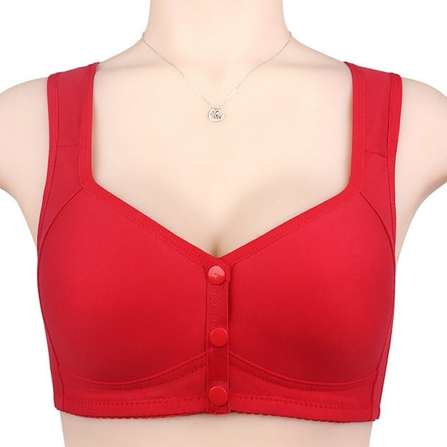 Bras for Women Front Closure Wireless No Underwire,Evaryday Bras for Women No Underwire Full Coverage,Womens Wireless Bras No Underwire Push Up Bra ,Seamless Supportive Full Coverage Everyday Bras