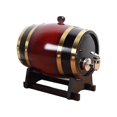 thumbnail image 4 of Tonneau en Chêne avec Support Distributeur de Tonneau à Bière pour Hydromel 1,5 L, 4 of 8