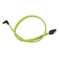 thumbnail image 5 of 4 Piezas 50cm Sata 3.0 Iii Sata3 Cable de Datos de 7 Cables Ssd 6Gb/S de ÁNgulo Recto Cable de Datos de Disco Duro Hdd con de Nylon (Verde), 5 of 5