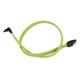 thumbnail image 5 of 3X Sata 3.0 Iii Sata3 Cable de Datos de 7 Pines Cables Ssd 6Gb/S de ÁNgulo Recto Cable de Datos de Disco Duro Hdd(Verde), 5 of 5