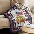 thumbnail image 3 of Yibo Fall Floral Leaves Blanket Flannel Soft and Comfortable Anti-static Bed Sofa Blanket, 3 of 7