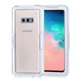 thumbnail image 1 of TORUBIA Waterproof Case Protective Shell For Samsung Galaxy S10e 360 Degree Protection Silicone Waterproof Phone Case Shatter Resistant (White), 1 of 6