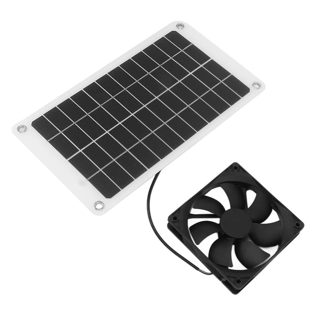 Extractor de aire solar ANGGREK ventilador de ventilación con panel solar IP67 a prueba de agua