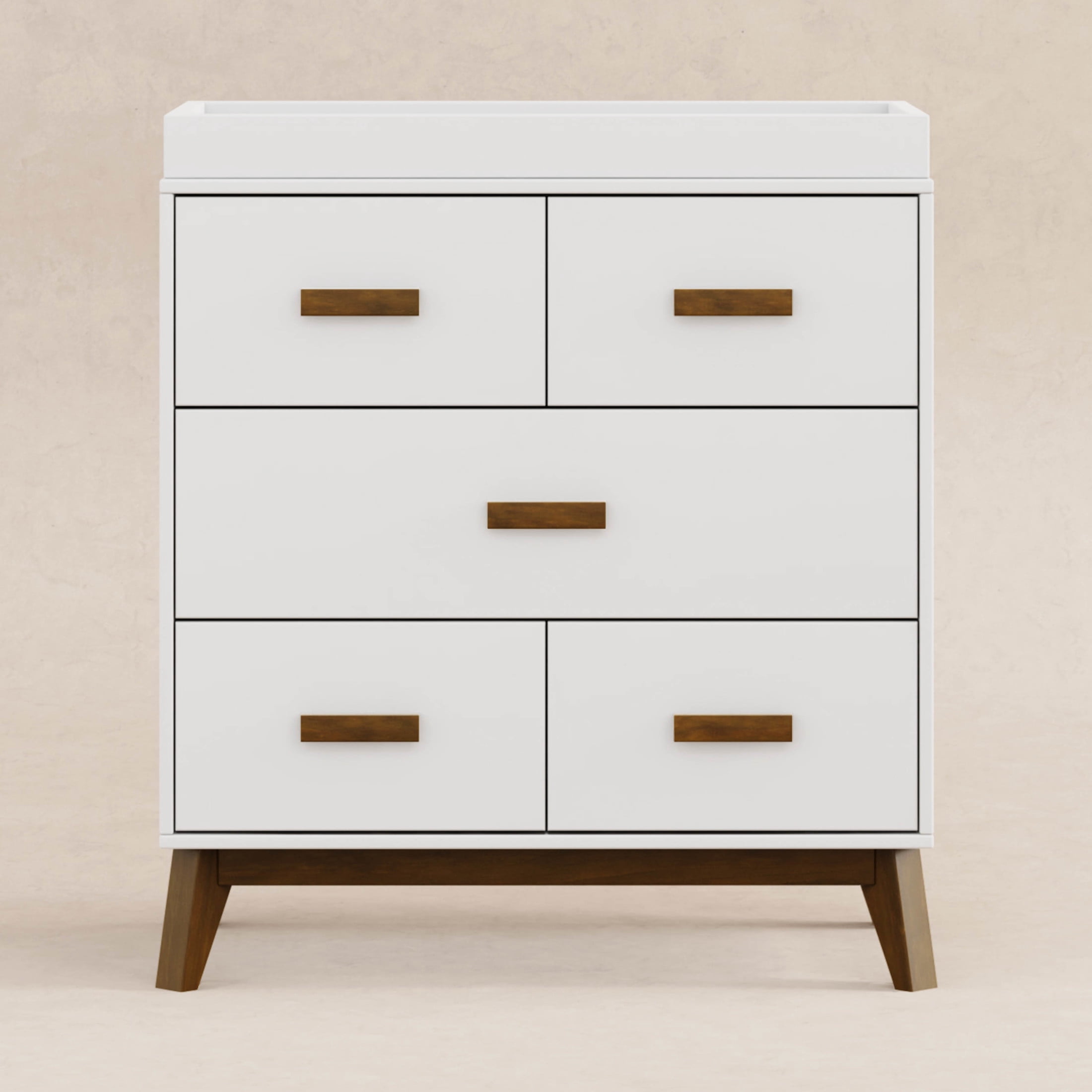 Babyletto Scoot 3-Drawer Compact Changer Dresser with Removable Changing Tray (34")