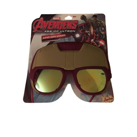 Marvel Iron Man Costume Sun Glasses Cosplay