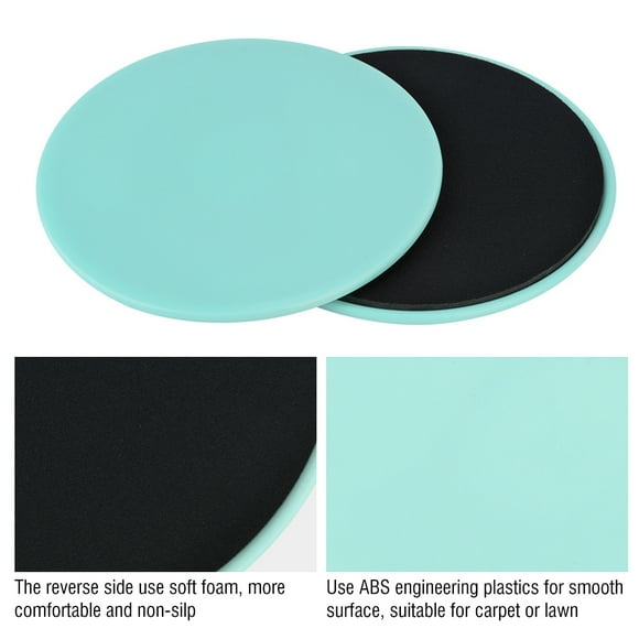 CHICIRIS Gliding Disc, 2PCS Exercise Sliding Gliding Disc Fitness Core Slider Sport Full Body Workout, Core Slider