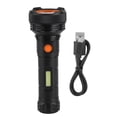 thumbnail image 2 of Lampe de Poche Portative à Double Interface USB, Lampe de Poche à Chargement USB, pour Randonnée d'Urgence, Alpinisme en Plein Air, Camping, 2 of 8