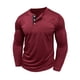 thumbnail image 2 of pstuiky manga larga de hombre, Suéter informal de color liso para hombre, cárdigan con botones, manga larga, cuello redondo y bolsillo. Tops casuales para hombres l, 2 of 7