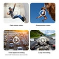 thumbnail image 2 of Andoer-2 Camcorder,Head Mounted Camera Mounted Camera Wearable 30MP -Shake IPX5 Support APP Video IPX5 Waterproof 120°Wide Lens Support APP Video Camera Webcam Wearable WiFi Video Webcam 5K 30MP, 2 of 6