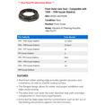 thumbnail image 2 of Front Outer Axle Seal - Compatible with 1989 - 1998 Suzuki Sidekick 1990 1991 1992 1993 1994 1995 1996 1997, 2 of 2