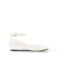 thumbnail image 2 of Zapatos DREAM PAIRS REVONA Flats de Ballet con Correa al Tobillo Blanco, 2 of 6