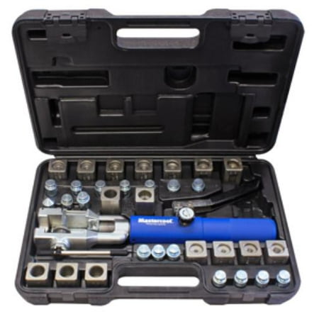 Hydraulic Tube Fittings - Mastercool 72485-PRC Master Hydraulic Flaring Tool Set With Jiffy Tite Fitting