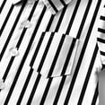 thumbnail image 5 of Bnwani Long Sleeve Toddler Shirt Black Uniform Casual Fashion Cute Striped Pocket Tops 24 Months, 5 of 7