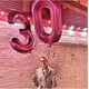 thumbnail image 5 of 2 globos de aluminio de 32 o 40 pulgadas con texto "Happy 30 Birthday", color rosa, azul y dorado, número 30, decoraciones para fiestas, suministros para hombres, niños y niñas, 5 of 5