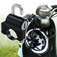 thumbnail image 6 of KRONDO Motorcycle Helmet Lock Universal Bicycles Theft Fixed Lock Multi-Function Metal Electric Black 2 Key Security Set, 6 of 9