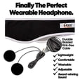 thumbnail image 2 of CozyPhones Over The Ear Headband Headphones - Lycra Sleep Headphones with Cool Mesh Lining and Thin Speakers - Blanco, 2 of 3