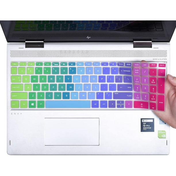 Copritastiera In Silicone Ultra Sottile (0,15mm) Per Laptop HP 15,6 Pollici – Modelli 15-dw, 15-dy, 15-ef, Spectre X360, Antipolvere E Antiliquidi