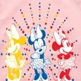 thumbnail image 3 of Disney - Mickey & Friends - Minnie - All Smiles - Toddler And Youth Girls Raglan Graphic T-Shirt, 3 of 5