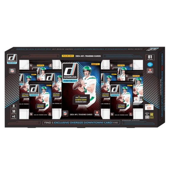 Panini 2024 Donruss NFL Trading Card Bundle - Guaranteed Downtown!
