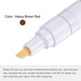 thumbnail image 4 of Uxcell Wood Furniture Markers Touch Up for Scratches Floor Carpenters Tables Desks, Heavy Brown Red, 4 of 6