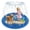Blue, variant on Splash Pad, Sprinkler for Kids and Wading Pool for Learning – Dog Sprinkler Pool, 67’’ Inflatable Water Summer Toys – Outdoor Play Mat for Babies & Toddlers,Blue