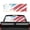 American Stars Stripes, variant on FUIALDOLG Flaming Horse Rear Window Decals for Trucks, 66.9 x 22.4 Inch Vinyl Decals Fit Most Pickup Trucks, Weatherproof Sun Blocking Decals for Personalized Decoration