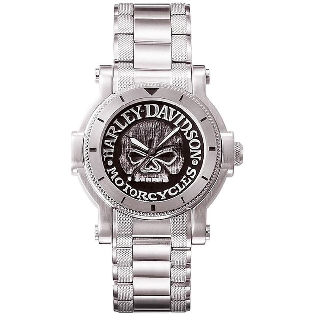 Reloj Harley Davidson Harley Davidson Skull 76A11Para Caballero Harley Davidson Skull Deportivo, Caballero