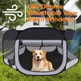 thumbnail image 3 of Portable Pet Playpen for Dogs Cats Kitten Rabbits Collapsible with Carrying, 3 of 6