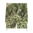 thumbnail image 4 of WTOBBY Men's Large Size Summer Casual Shorts, Loose Fit Camouflage Print, Multi-Pocket Utility Style, 5-Inch Length Without Belt, Perfect for Work and Leisure,Army Green L, 4 of 5