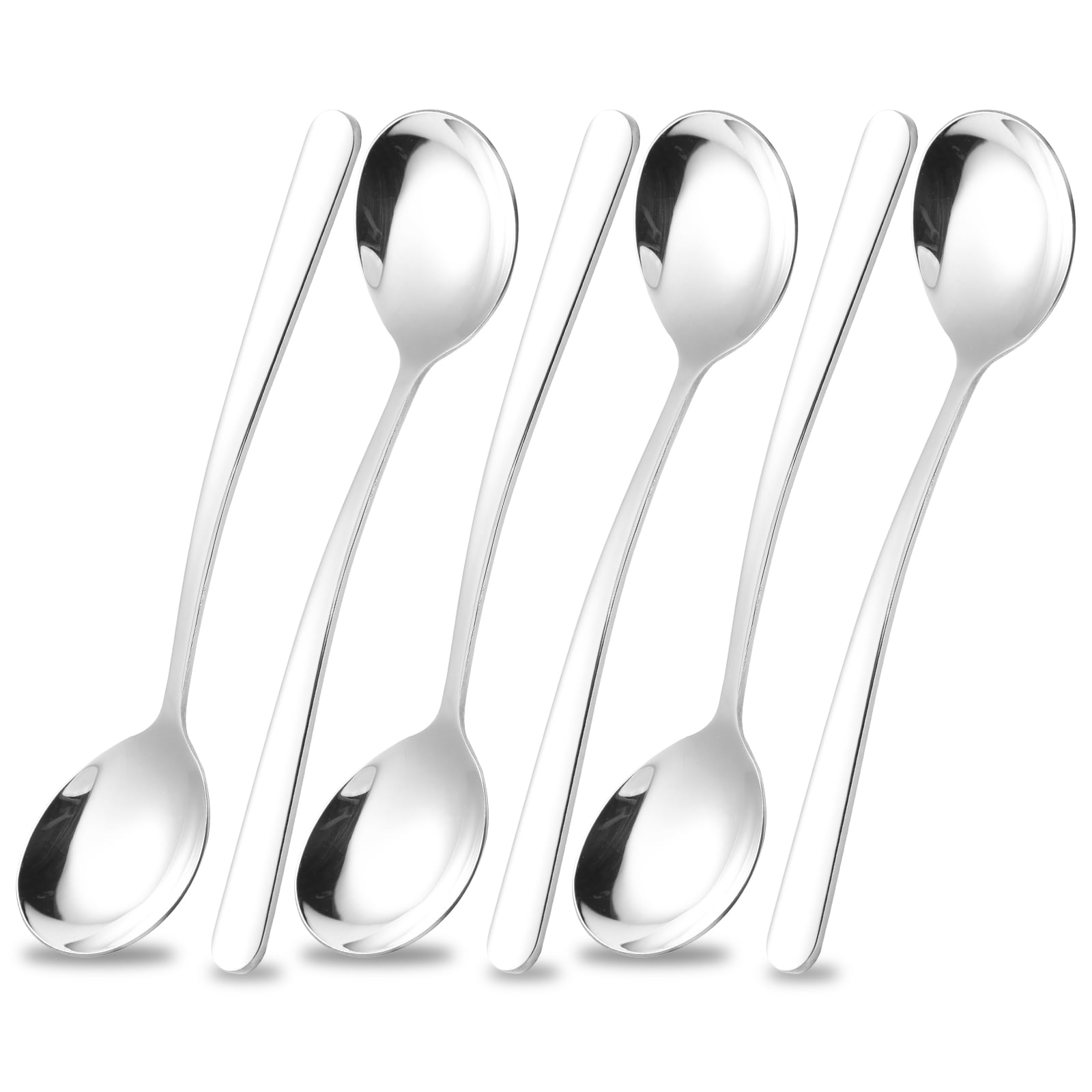 Soup Spoon, Korean Spoons, Stainless Steel Asian Spoon, Dinner Spoons