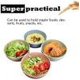 thumbnail image 5 of Cuencos Cuencos para cereales/ensaladeras respetuosos con el medio ambiente Juego de 4 | Frutero, cuenco de sopa para niños y adultos | Ligero e inastillable | Apto para lavavajillas y microondas., 5 of 6