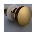 thumbnail image 3 of Desagüe y accesorios para lavabo y desagüe de aguas residuales del lavabo del baño en latón dorado cepillado, moderno tapón de presión y clic con ranura de rebosadero, 3 of 5