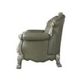 thumbnail image 3 of Bowery Hill Traditional Loveseat with Pillows in Vintage Bone White and PU, 3 of 4