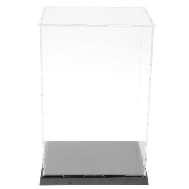 Cateissary Modelo de Vitrina Transparente con Base para Figuras Almacenamiento y organización del hogar Tipo 1 16.5x12.5x24.5 cm