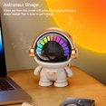 thumbnail image 3 of Altavoz Astronauta Inalámbrico Compatible Con Dientes TWS Couplet RGB Lámpara Nocturna Azul, 3 of 9
